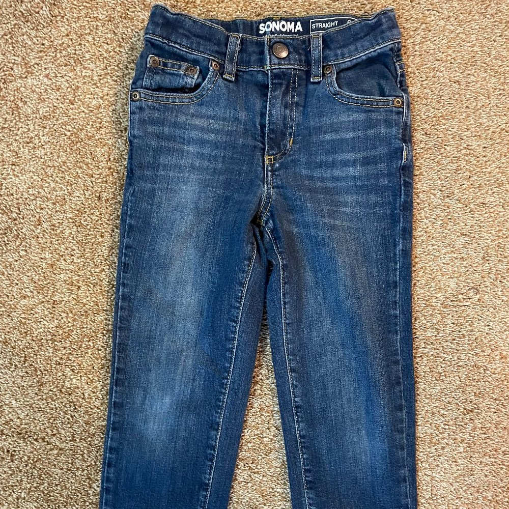 Sonoma Goods For Life dark wash Straight Jeans 6